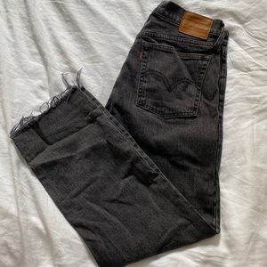 Levi Wedgie Straight Jeans